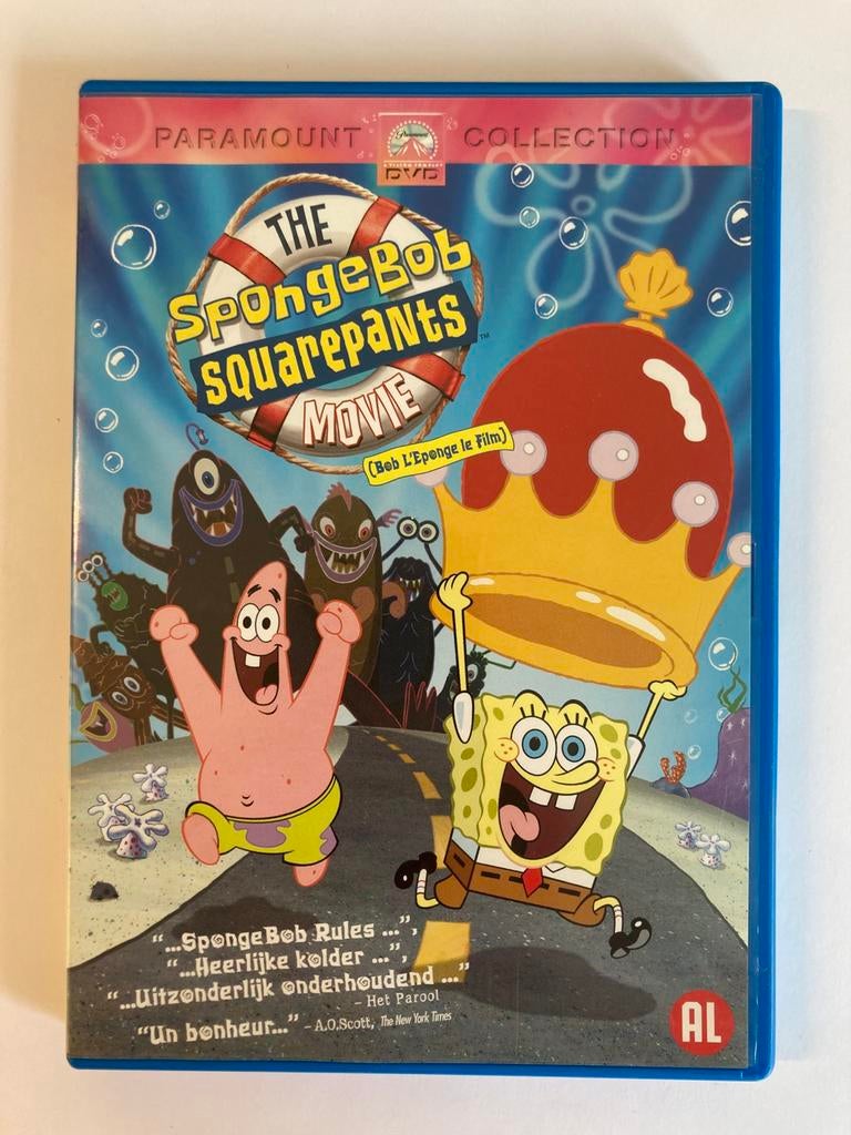 The SpongeBob SquarePants Movie, 2004 / DVD, Tekenfilm, Ophalen of Verzenden, Zo goed als nieuw, Alle leeftijden