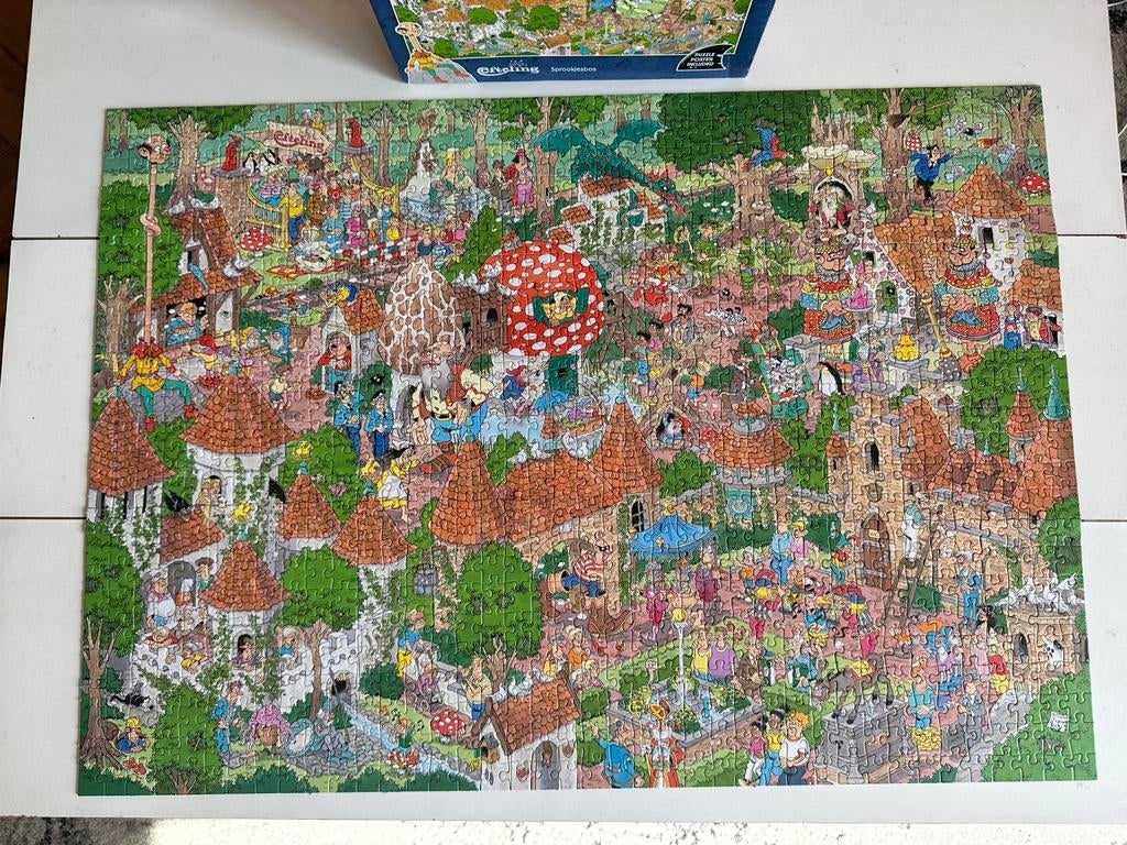 Diverse puzzels 1000 stukjes, Ophalen of Verzenden, 500 t/m 1500 stukjes, Zo goed als nieuw