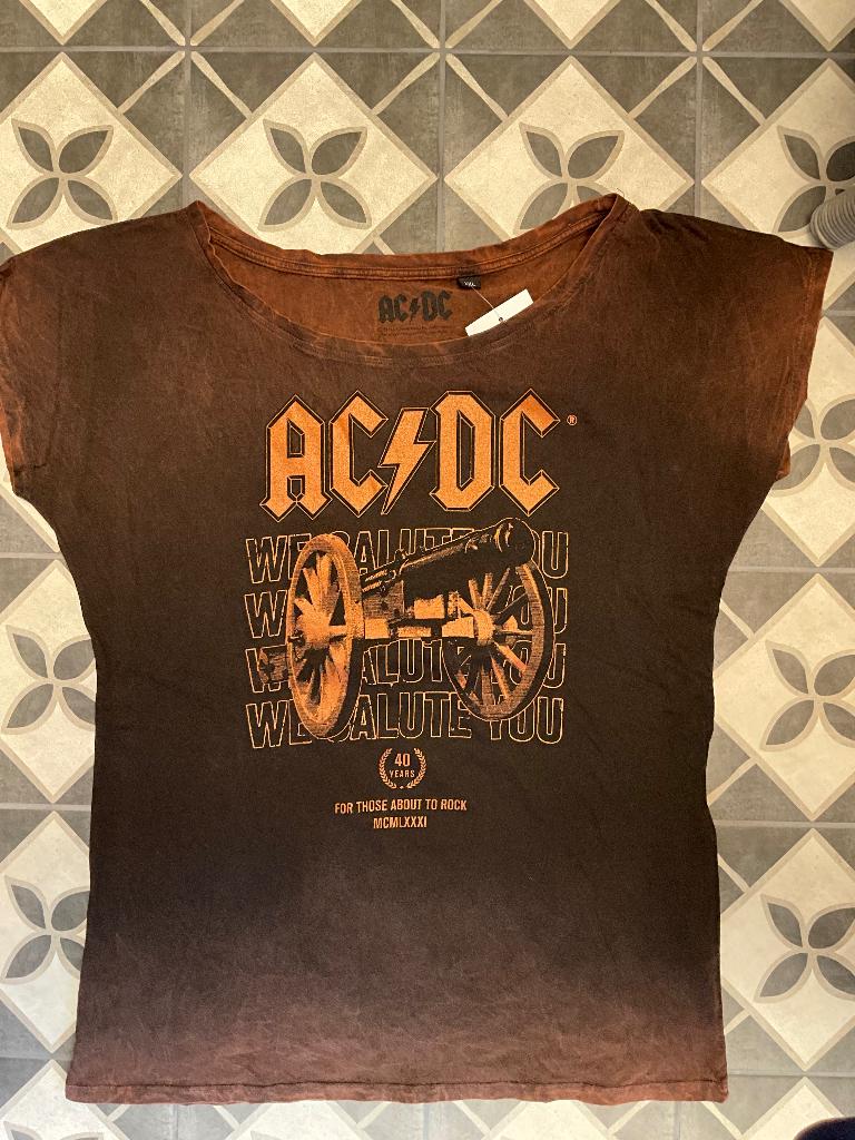 Dames Shirt van AC/DC "For Those About To Rock" Maat XL, Nieuw, Ophalen of Verzenden, Kleding, REGINA