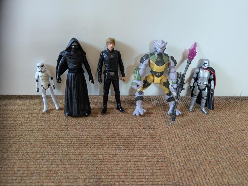 Starwars Figures, Ophalen of Verzenden, Gebruikt, Actiefiguurtje