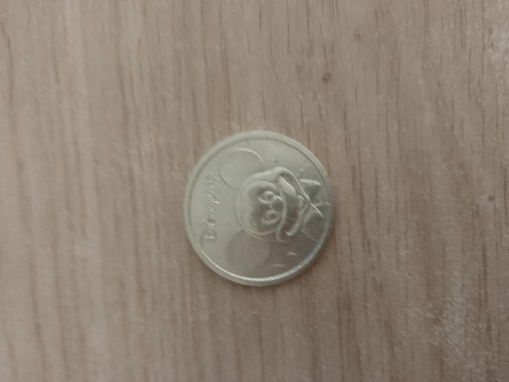 Disneyland Paris munt, Ophalen of Verzenden, Overige figuren, Overige typen