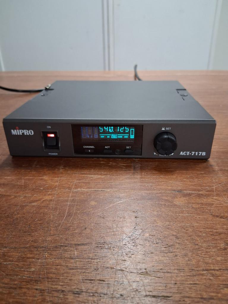 MIPRO DRAADLOZE MICROFOONSET COMPLETE SET, Muziek en Instrumenten, Microfoons, Ophalen, Gebruikt, Zangmicrofoon, Draadloos