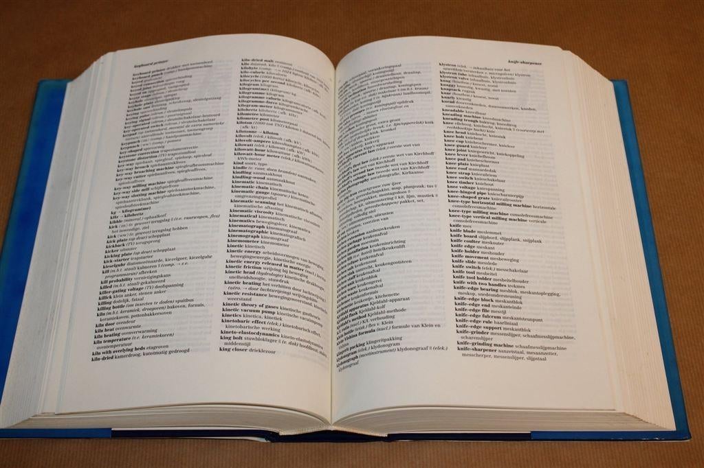 Groot Polytechnisch Woordenboek EN-NL — Kluwer 1997, Boeken, Ophalen of Verzenden, Gelezen, Van Dale, Engels