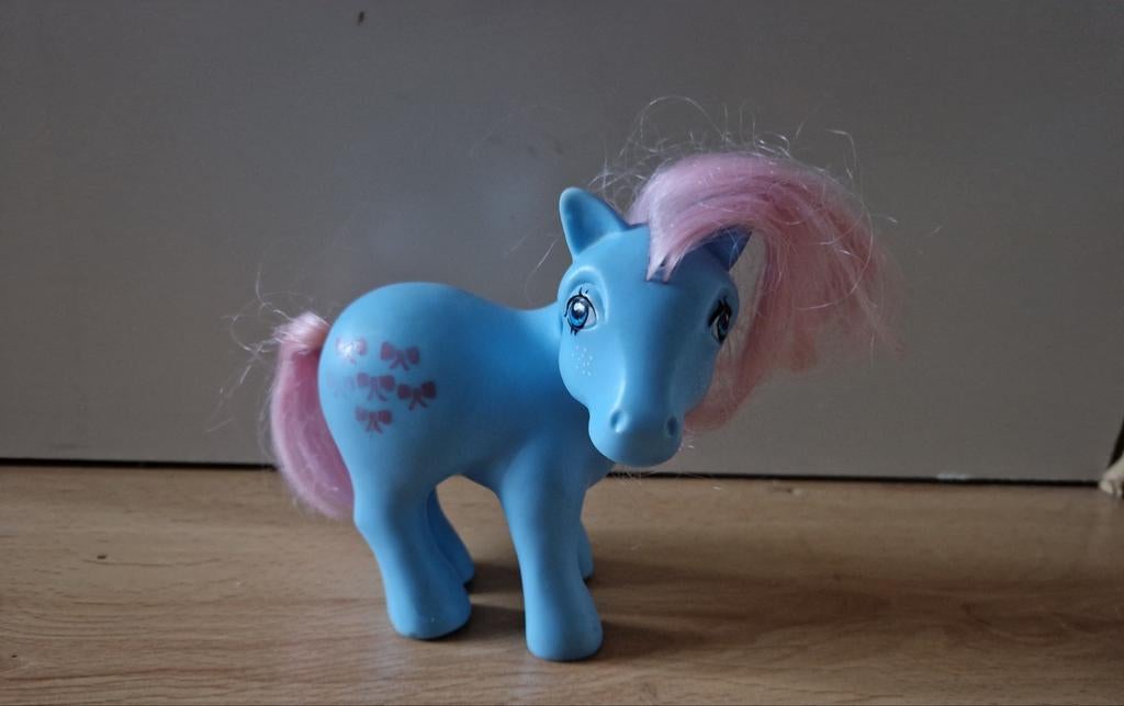 My little pony bowtie g1 italy 1983 vintage retro, Ophalen of Verzenden, Zo goed als nieuw