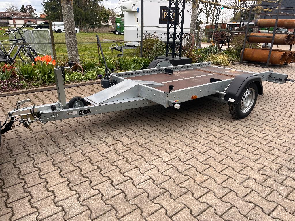 Stema WOM XT 750 zakbare afzinkbare motortrailer, Ophalen, Zo goed als nieuw