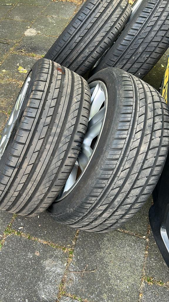 4 Banden met velgen voor Polo 2009 - 2014, Auto-onderdelen, Ophalen of Verzenden, Gebruikt