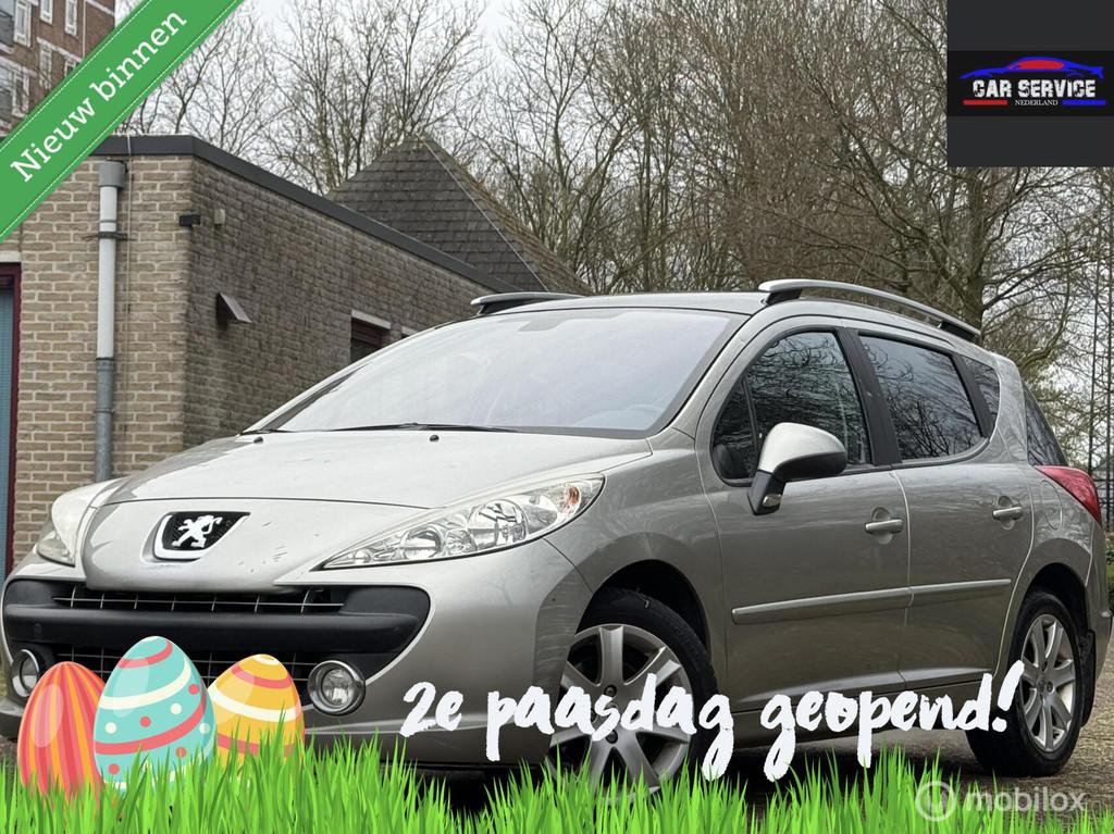 Peugeot 207 SW 1.6 VTi XS/PDC/CRUISE/AUTOMAAT/PANO/NWE APK/, Gebruikt, 4 cilinders, 600 kg, Euro 4