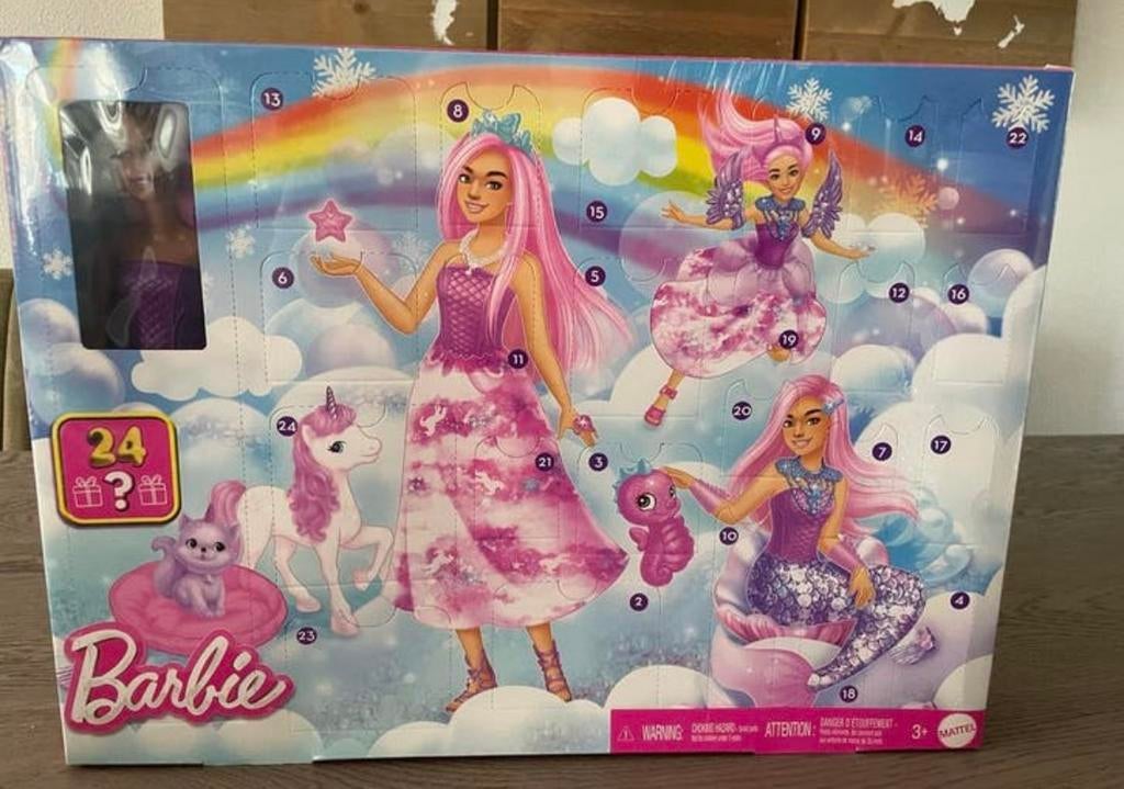 Barbie met accesoires, nieuw in doos, Ophalen of Verzenden, Nieuw, Barbie