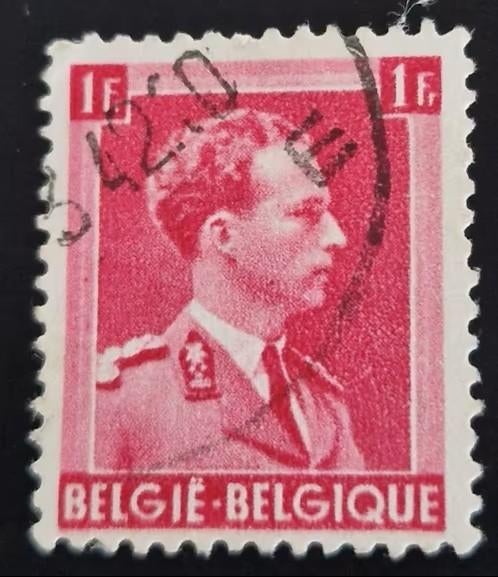 België 1941 - OBP 528 - Koning Leopold III, Postzegels en Munten, Postzegels | Europa | België, Frankeerzegel, Ophalen of Verzenden