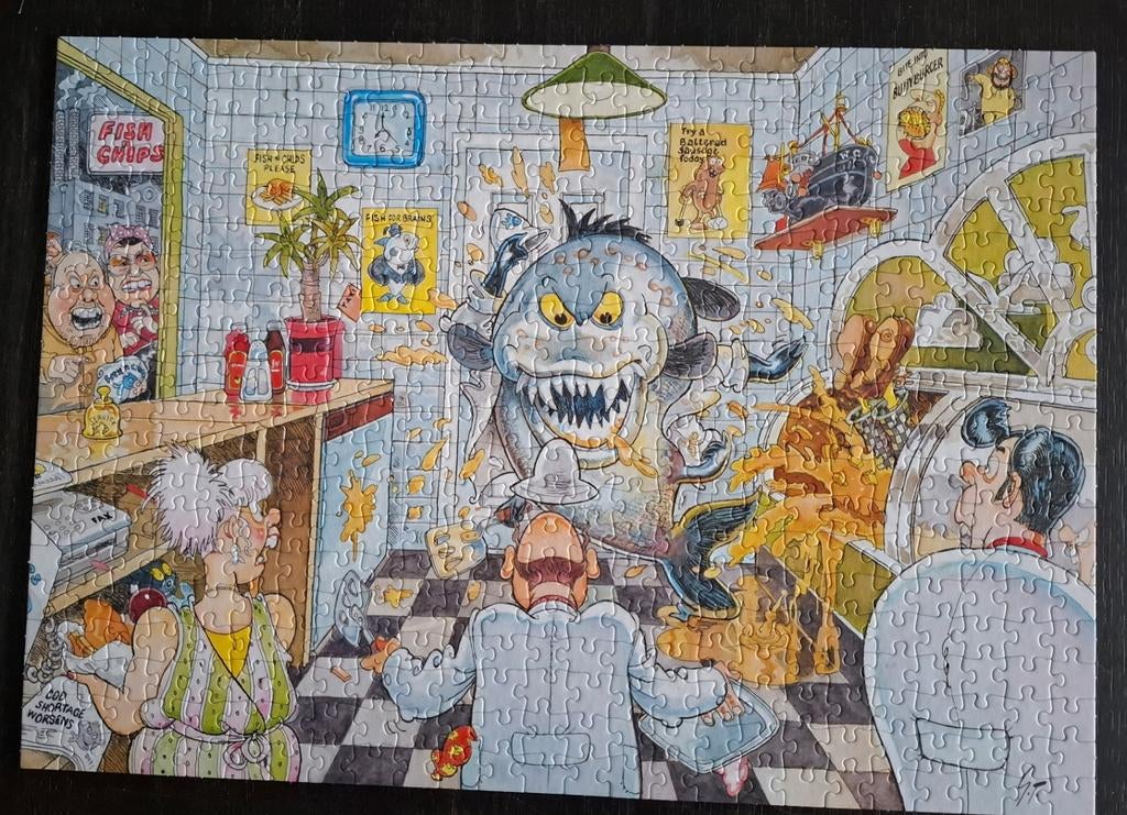 Wasgij? Original puzzle nr 20 500 st: fishy Business, Ophalen of Verzenden