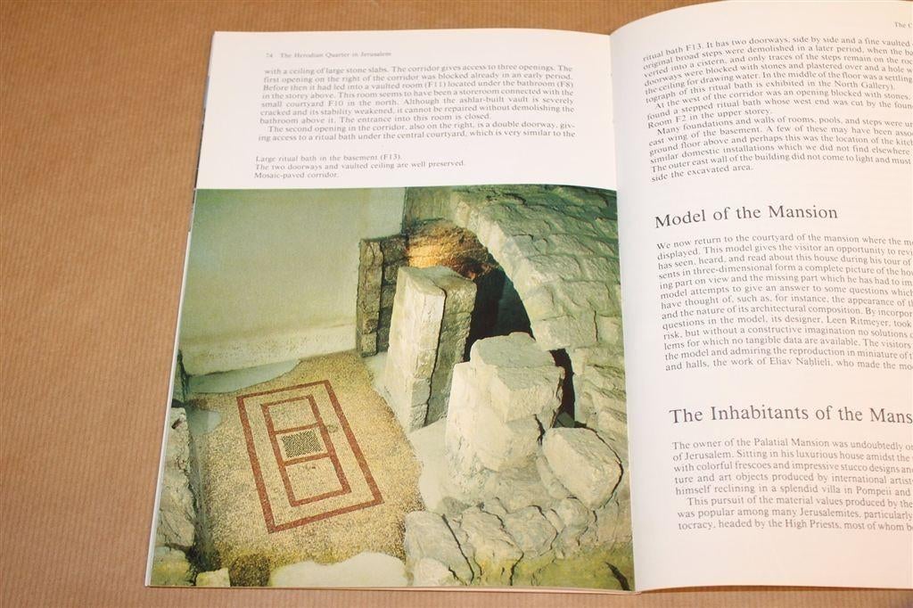 Herodiaanse Wijk Jeruzalem — Archeologie Museum [EN], Boeken, Ophalen of Verzenden, Gelezen, Europa
