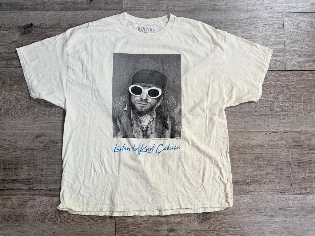 Kurt Cobain Nirvana Rock t-shirt heren XL Oversized nieuw, Kleding | Heren, Ophalen of Verzenden, Nieuw, Maat 56/58 (XL), Zwart