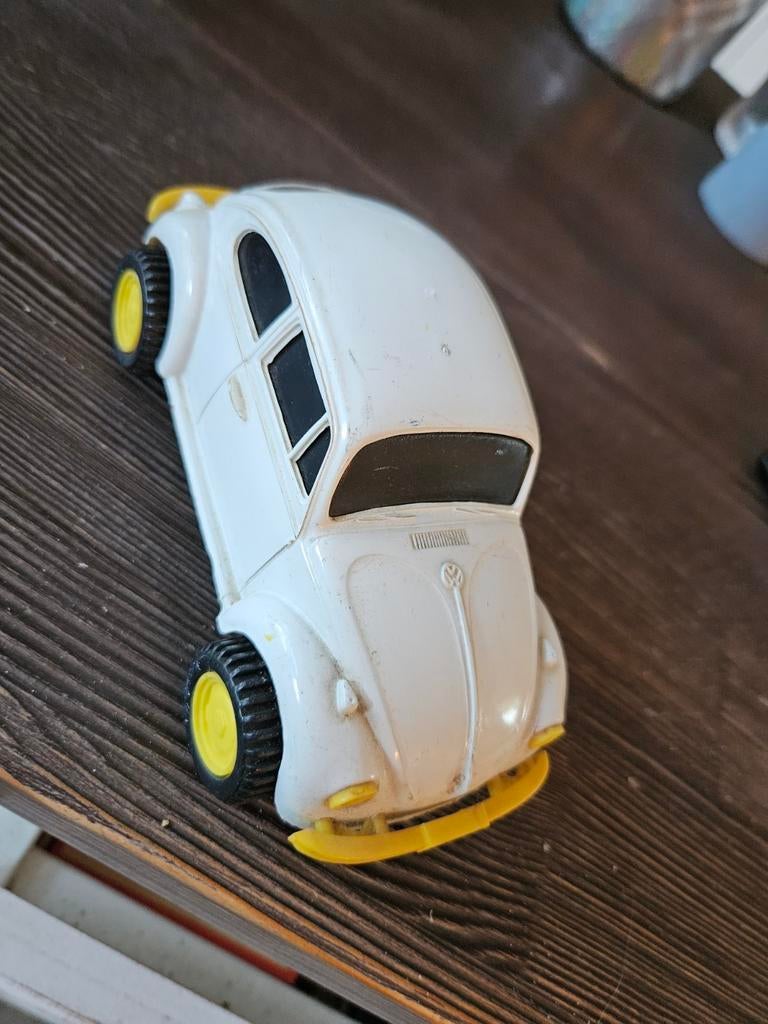 Witte Volkswagen Kever speelgoedauto, Ophalen of Verzenden, Auto, Overige merken