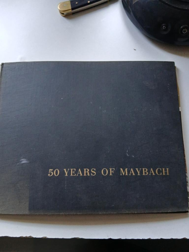 50 years op maybach, Ophalen of Verzenden