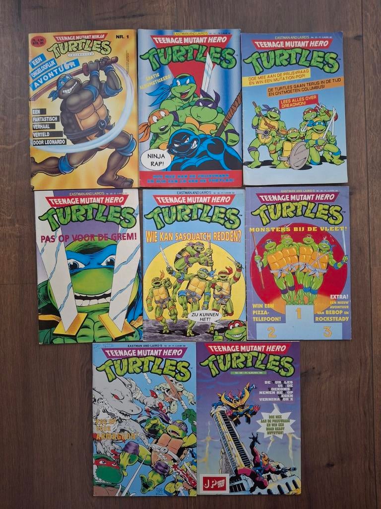Turtles, Boeken, Meerdere comics, Ophalen of Verzenden, Gelezen, Europa