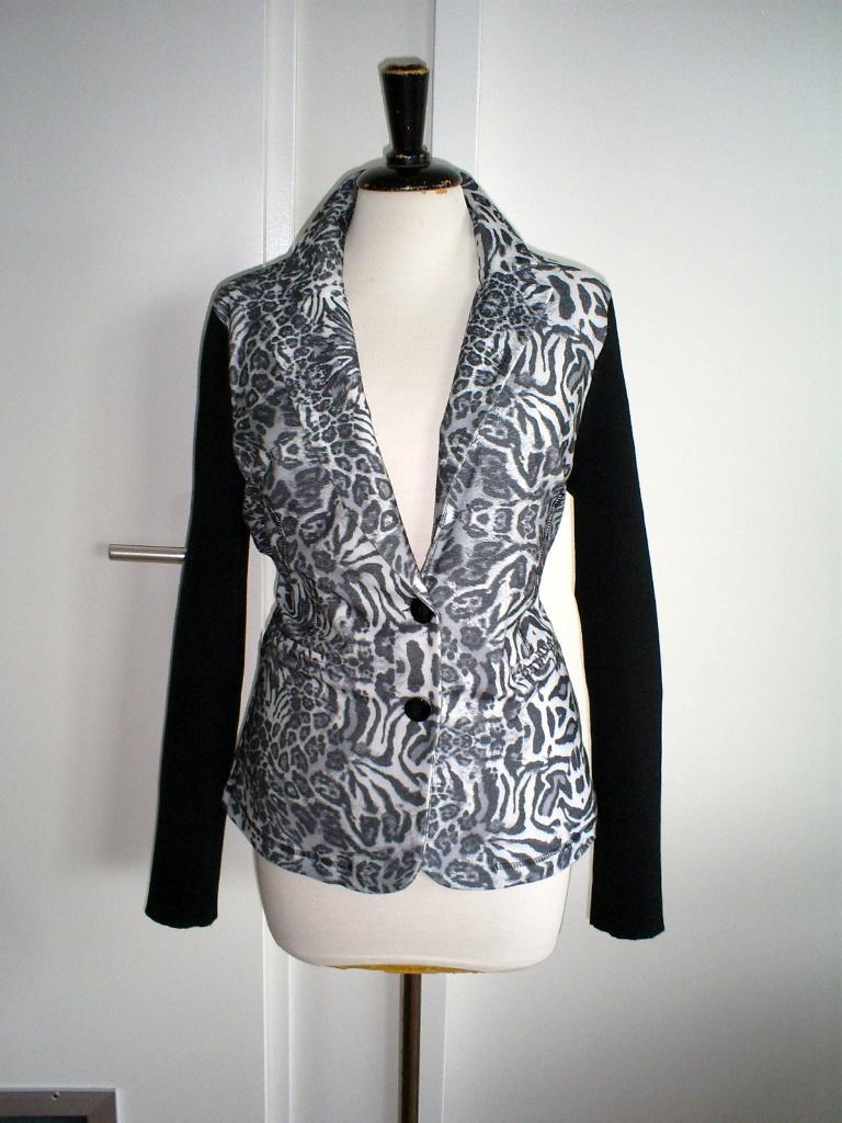 NIEUW __ DOLCE VITA vest jasje mt. 38 met dierprint, Maat 38/40 (M), Verzenden, Zwart, Nieuw