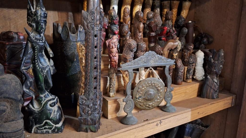 Keris Krissen Traditionele wapens uit Indonesie WI3 kunst, Antiek en Kunst, Ophalen of Verzenden