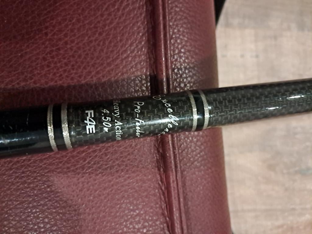 Exsillant heavh pro feeder met 3 toppen 450 cm, Watersport en Boten, Hengelsport | Witvissen, Ophalen of Verzenden, Zo goed als nieuw