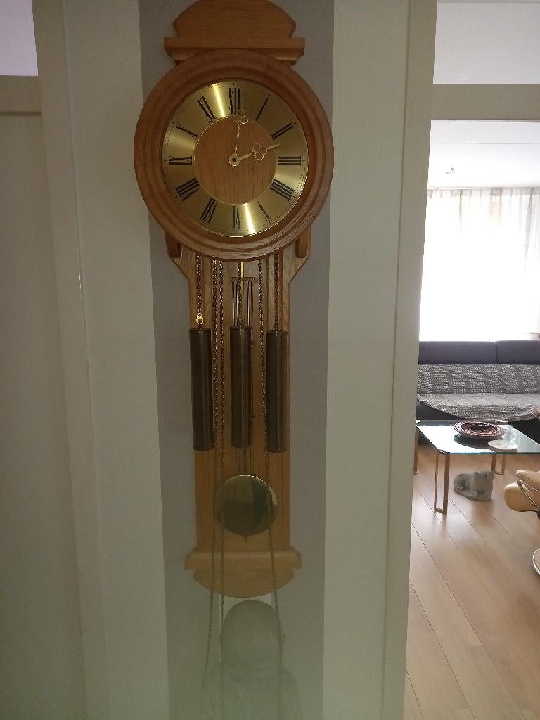 Leuke klok met careljon, Ophalen, Gebruikt, Analoog, Wandklok