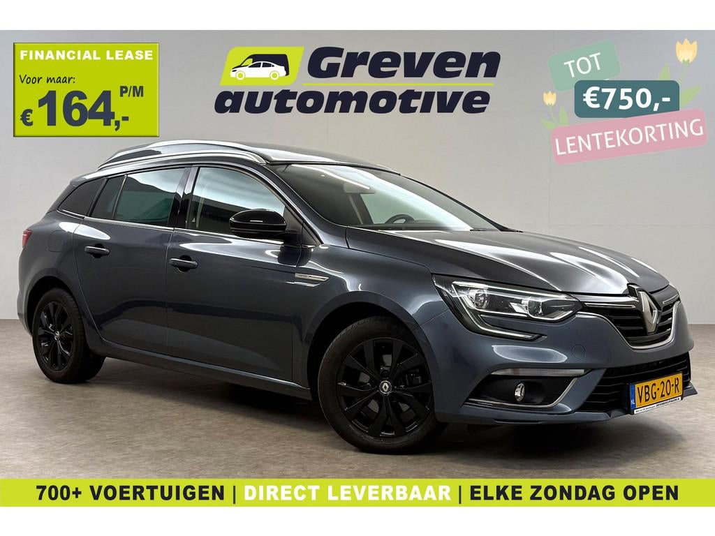 Renault Mégane Energy TCe Limited | VAN | Grijs kenteken |, Auto's, Bestelauto's, Stof, Gebruikt, 4 cilinders, Renault