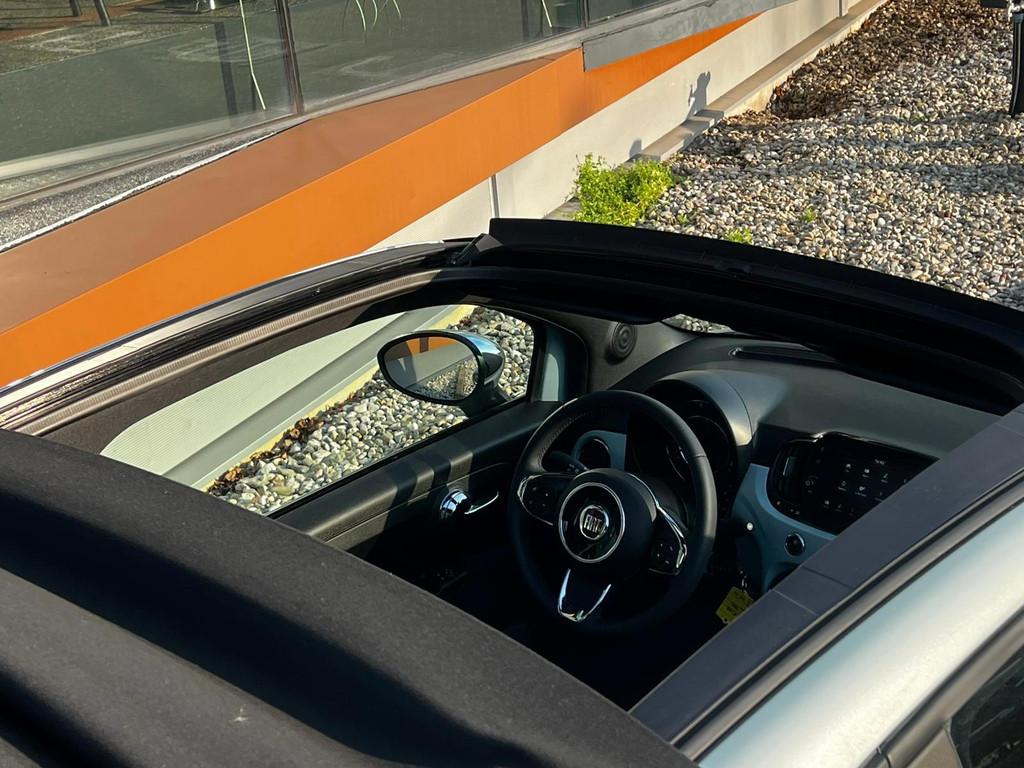 Fiat 500 C 1.0 Hybrid Dolcevita / OPEN DAK / CRUISE CONTROL, Voorwielaandrijving, Stof, Cabriolet, Origineel Nederlands