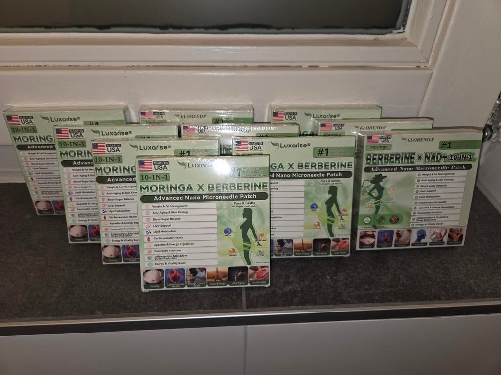 Moringa X Berberine Afslank Pleisters, Ophalen of Verzenden, Nieuw, Overige typen