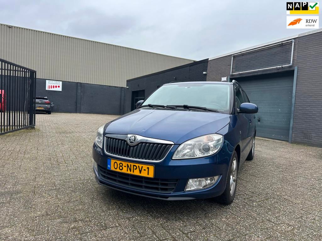 Skoda Fabia Combi 1.2 TDI Greenline Clima Cruise Navi PDC LM, Voorwielaandrijving, Euro 5, Zwart, 1199 cc