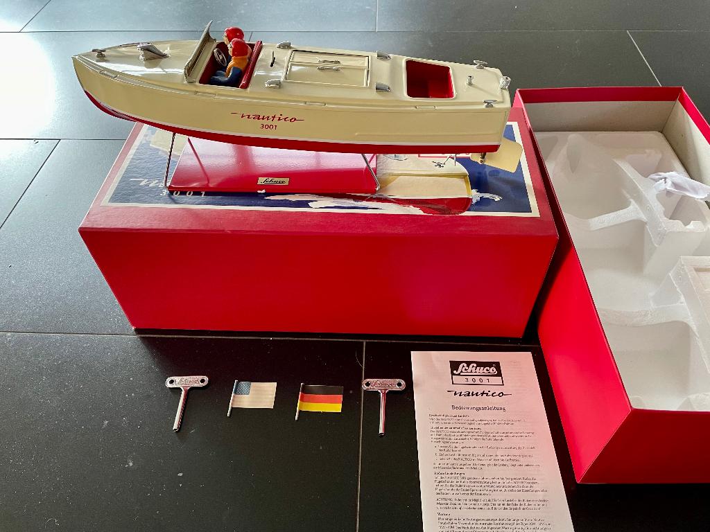 SCHUCO BOOT 3001, Antiek en Kunst, Antiek | Speelgoed, Ophalen of Verzenden