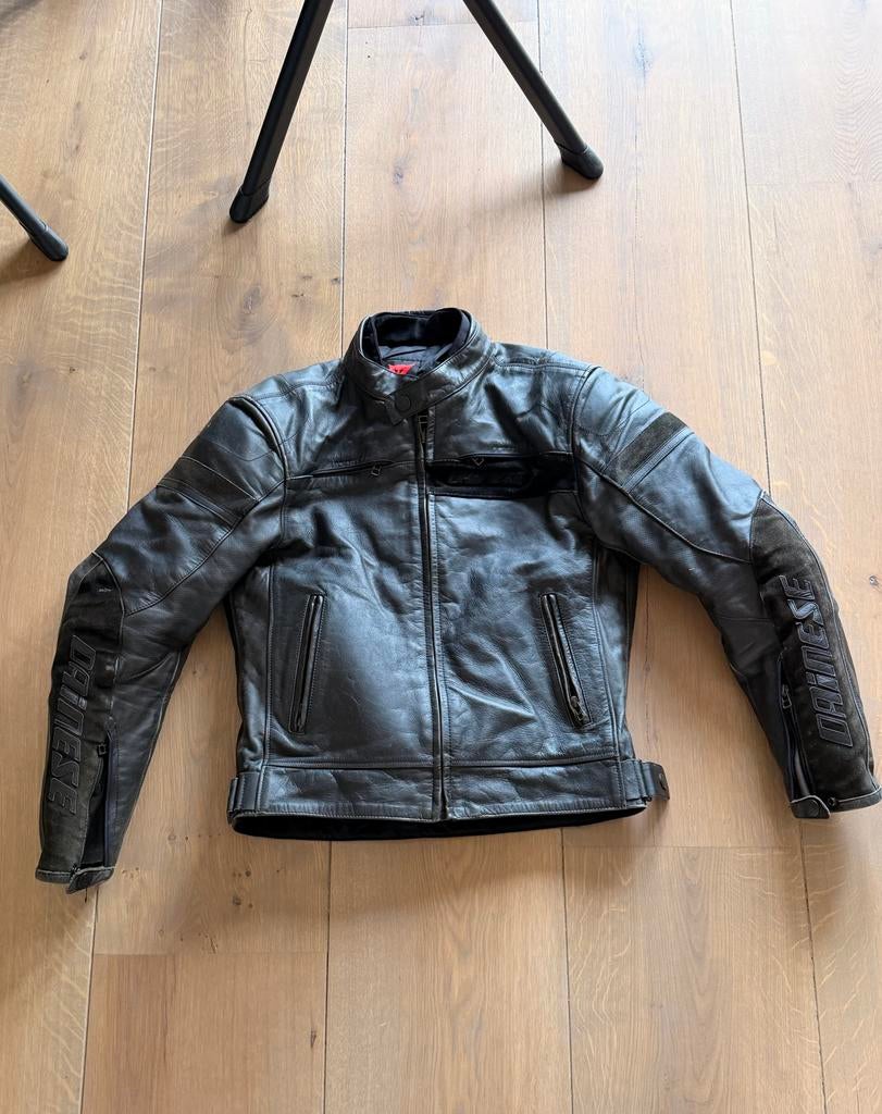 Dainese leren motorjas en broek, Motoren, Kleding | Motorkleding, Ophalen of Verzenden, Tweedehands, Heren, Jas | leer