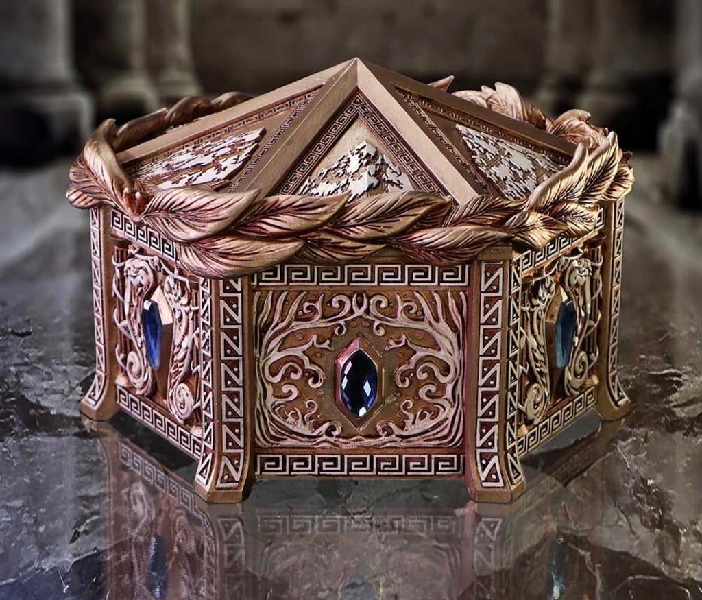 Pandora’s Box Nieuw Nemesis Now Trinket Box 11cm hoog, Ophalen of Verzenden, Nieuw, Fantasy