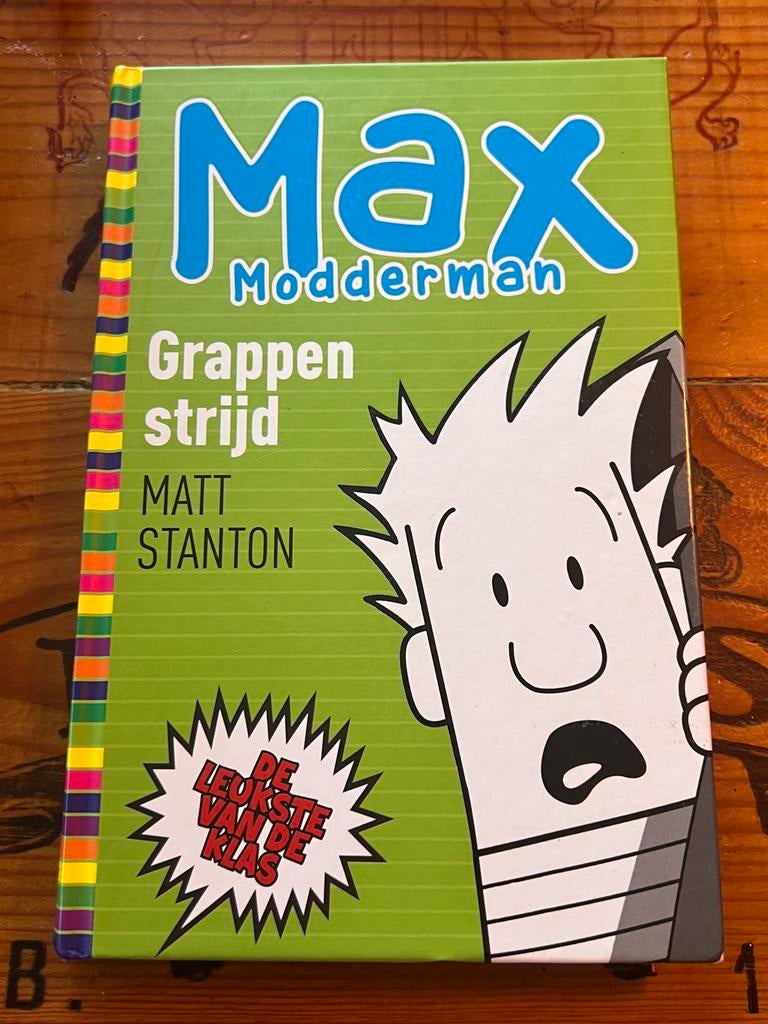 Max Modderman Grappenstrijd - Matt Stanton, Ophalen of Verzenden, Zo goed als nieuw, Fictie algemeen
