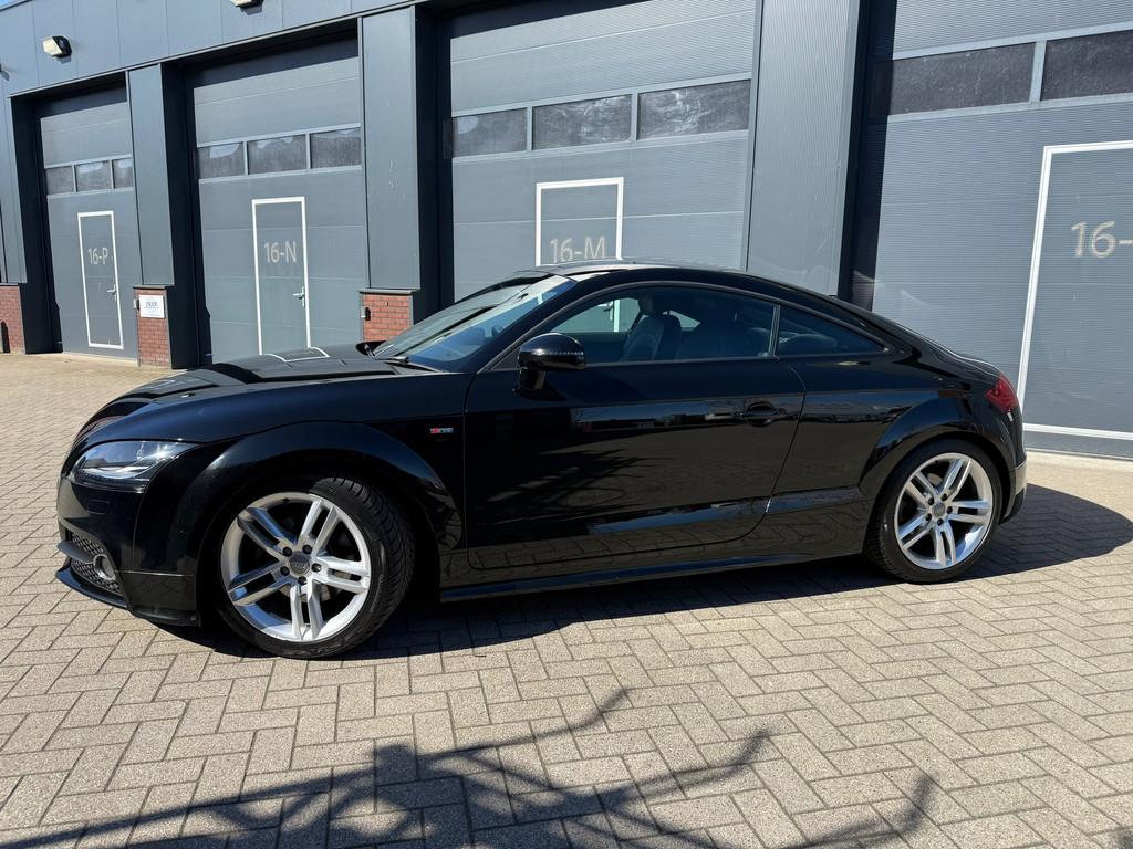 Audi TT 1.8 TFSI S LINE AUTOMAAT/RHD/ZOMER EN WINTERSET/BOEK, Euro 5, TT, Gebruikt, Zwart