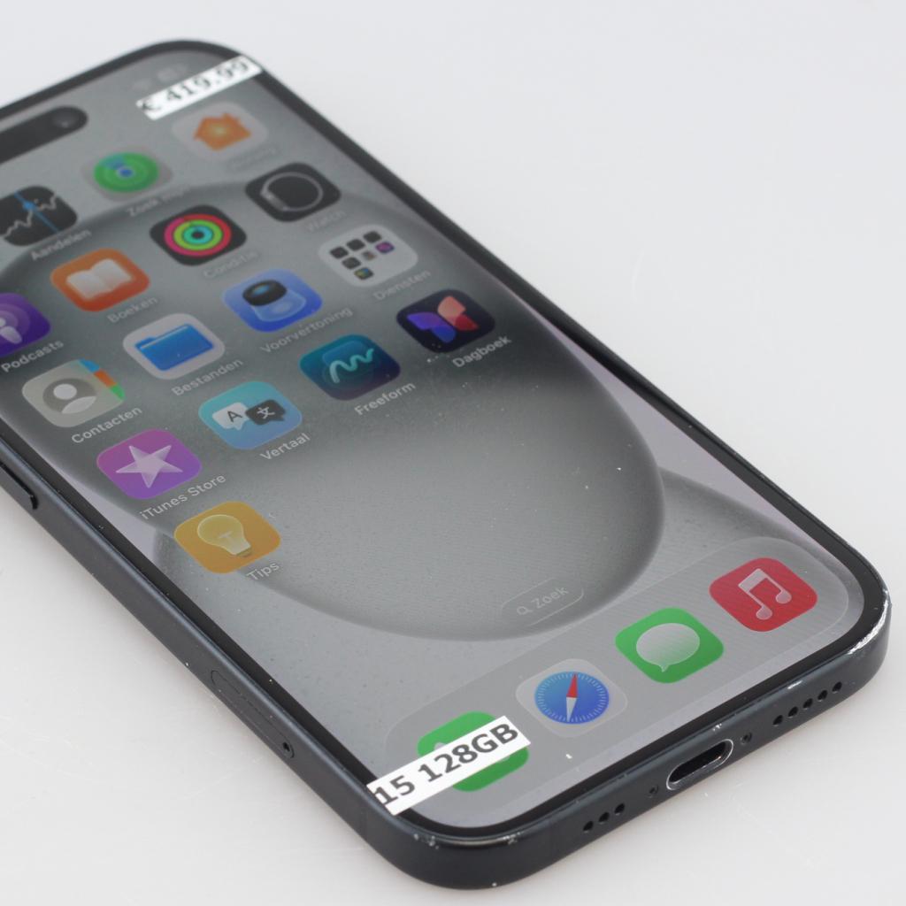 iPhone 15 128GB Zwart, Apple, Zo goed als nieuw, Support@apple.com, One Apple Park Way
Cupertino, CA 95014
United States
