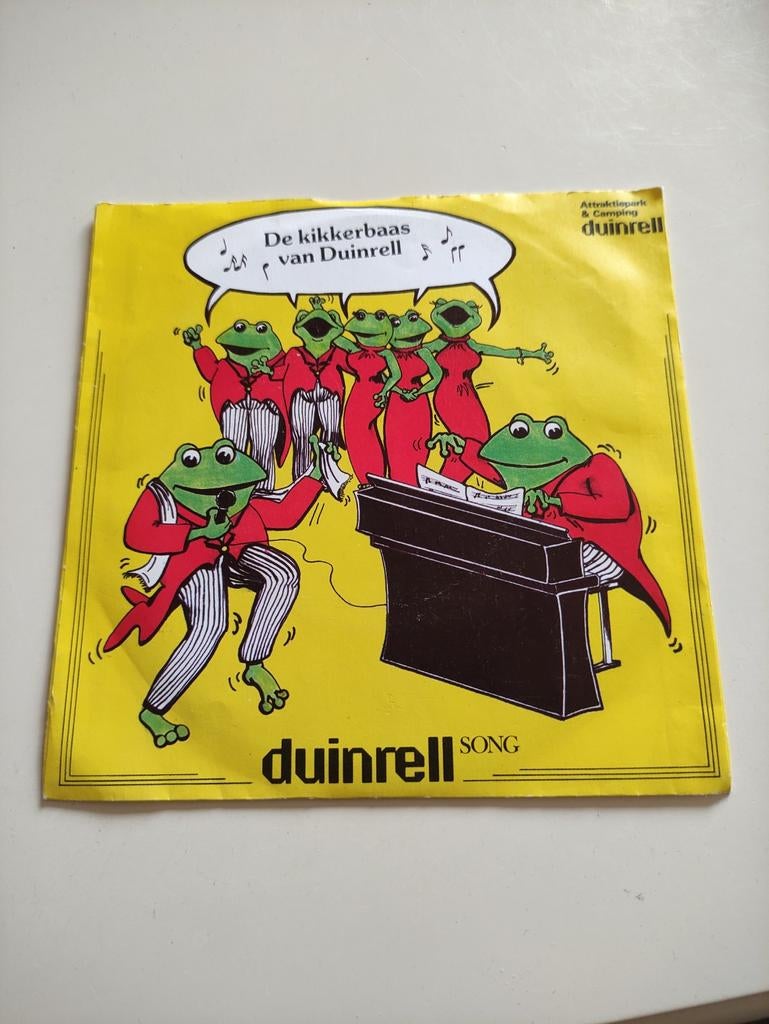 De Kikkerbaas van Duinrell - Single Vinyl (Attractiepark), Ophalen of Verzenden, Zo goed als nieuw, Overige genres, Single