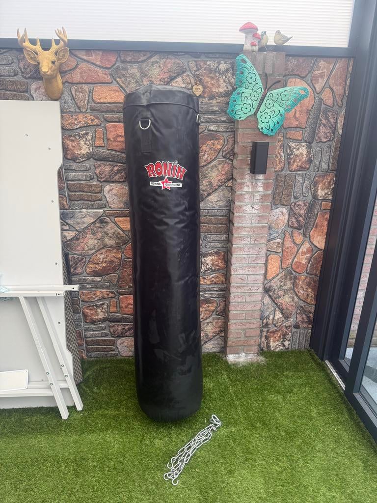 Ronin Bokszak Zware Kwaliteit - Perfect voor Training, Sport en Fitness, Vechtsporten en Zelfverdediging, Ophalen of Verzenden