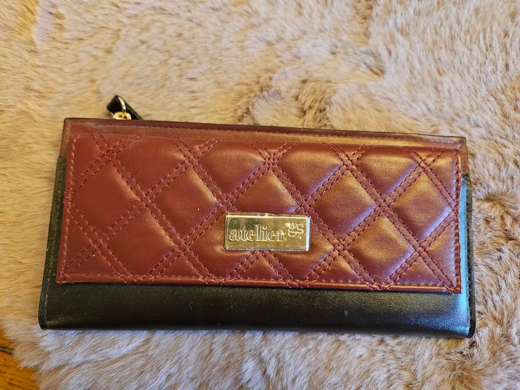 Leuke portemonnee ( nieuw), Ophalen of Verzenden, Nieuw, Zwart