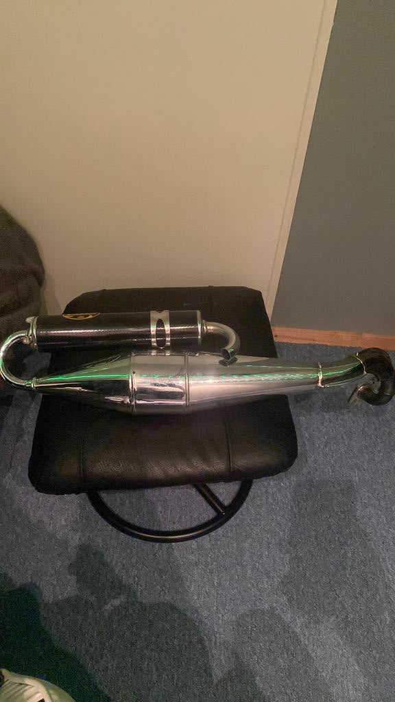 Laser uitlaat 70cc minarelli, Ophalen, Zo goed als nieuw