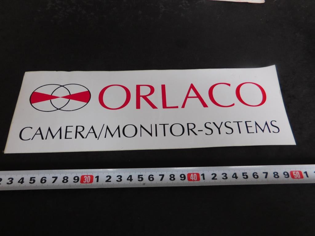 sticker ORLACO Camera / Monitor - systems, Ophalen, Zo goed als nieuw