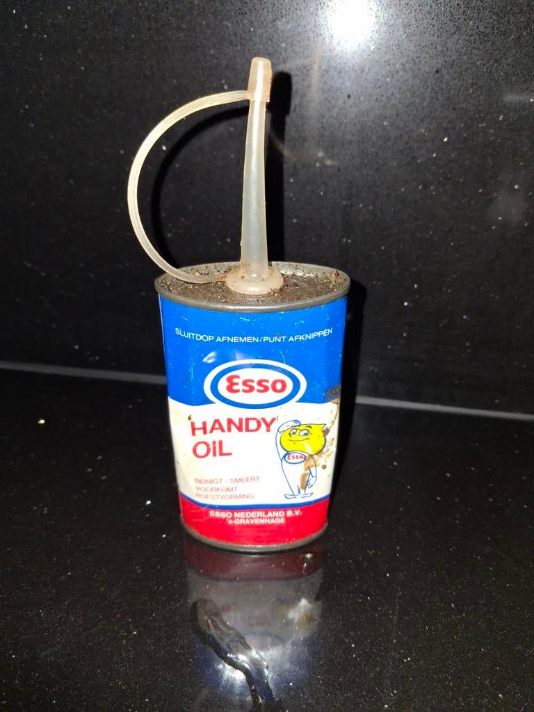 Vintage Esso Handy Oil Blik, Verzamelen, Ophalen of Verzenden