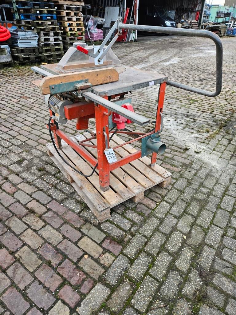 Bouwzaag 380v, Ophalen, Gebruikt