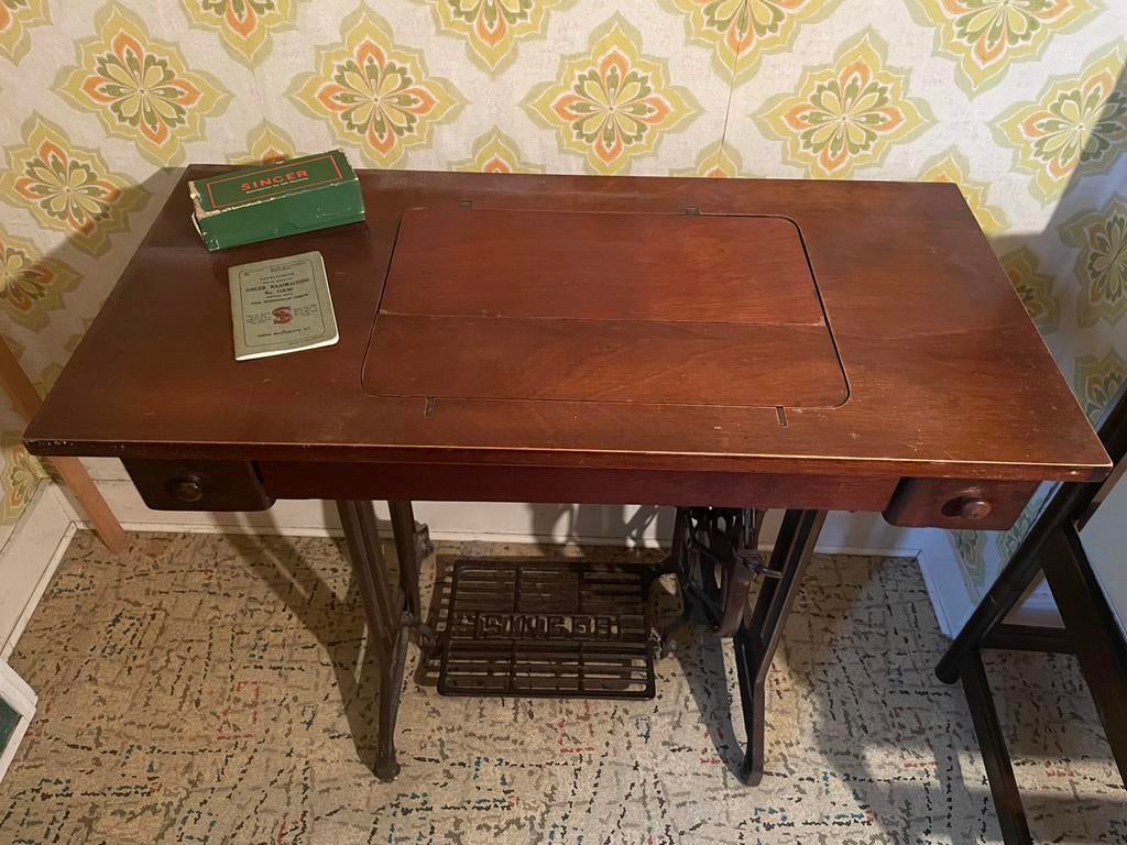 Singer naaimachine, Ophalen