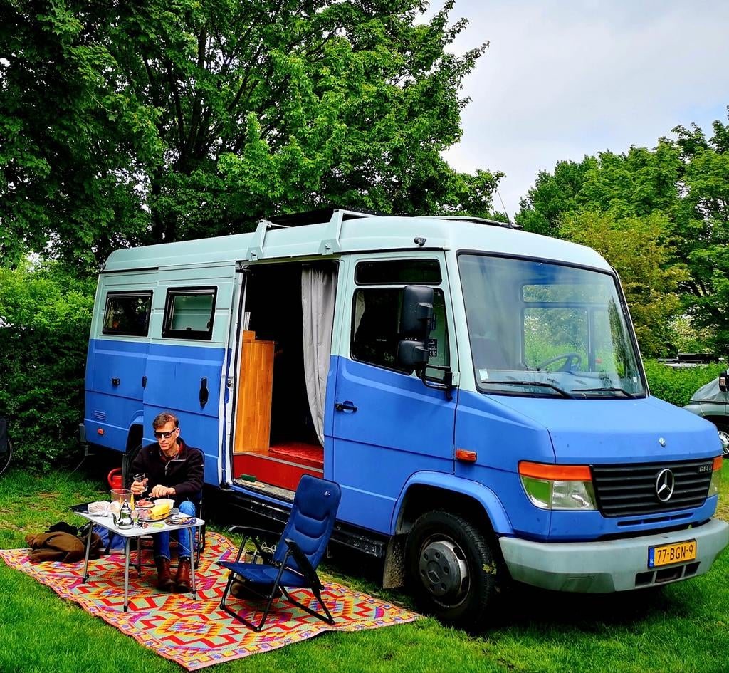 Mercedes Vario 614 Camper - Off Grid Klaar!, Caravans en Kamperen, Campers, Particulier, tot en met 2, Buscamper of Camperbus