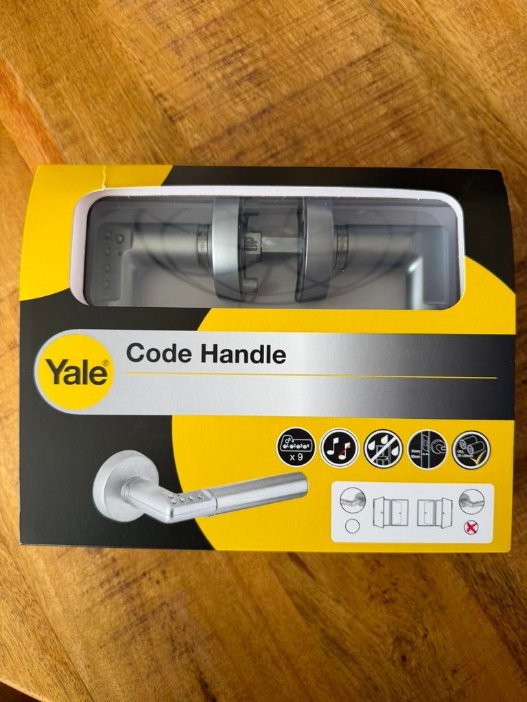 Yale code handle rechts, Ophalen, Nieuw, Klink of Kruk
