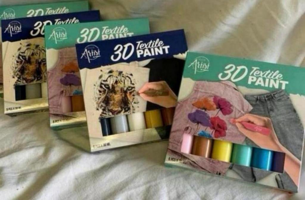 5 dozen met textiel verf. Stiften voor de eigen Ontwerpen, Ophalen of Verzenden