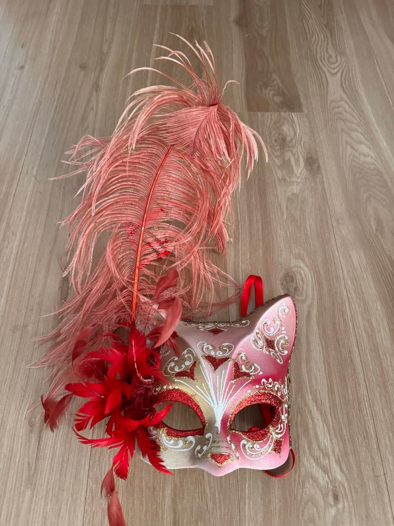 Origineel Venetiaans masker - Nieuw!, Ophalen of Verzenden, Nieuw, Carnaval, Accessoires