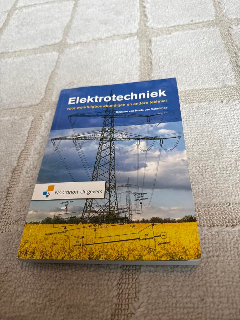 Elektrotechniek boek voor MBO/HBO, Boeken, Ophalen of Verzenden, Beta, Zo goed als nieuw, MBO