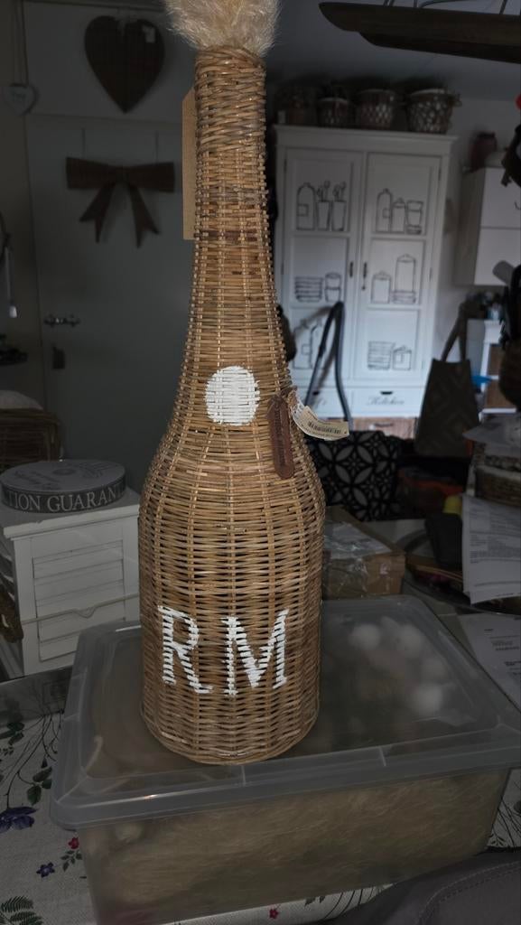 Riviera Maison Champagne Fles Decoratie, Ophalen of Verzenden