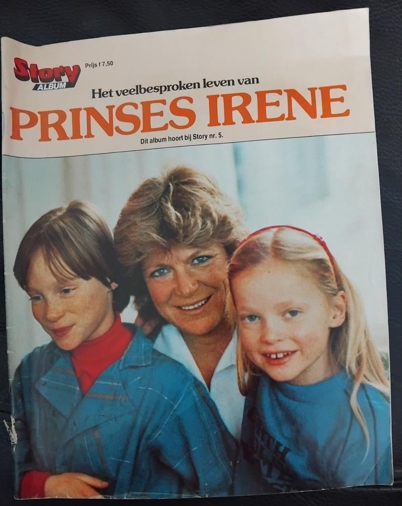 Over het leven van Princes irene, Verzamelen, Tijdschriften, Kranten en Knipsels, Ophalen of Verzenden, Nederland, Tijdschrift