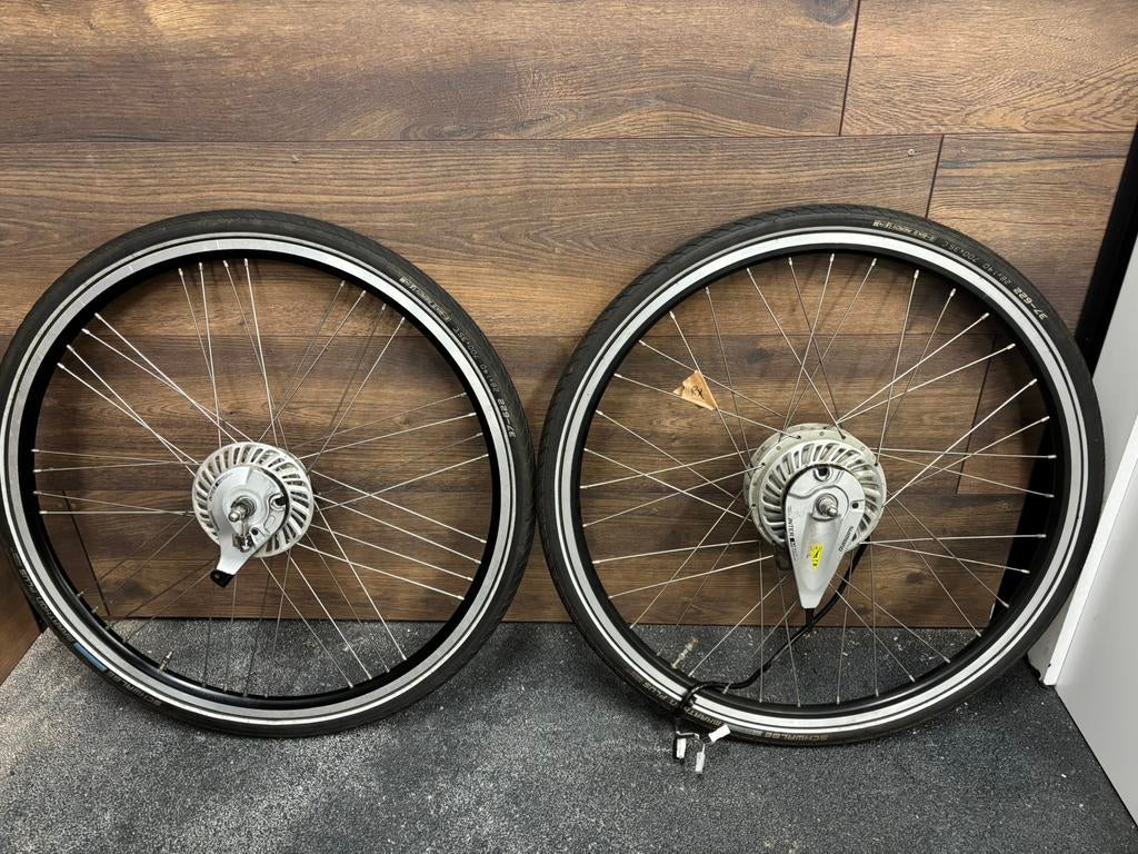 PARTIJ SPARTA ION WIELEN / MOTOR NEXUS 7/8V, Fietsen en Brommers, Fietsonderdelen, Ophalen of Verzenden, Gebruikt, Algemeen, Wiel