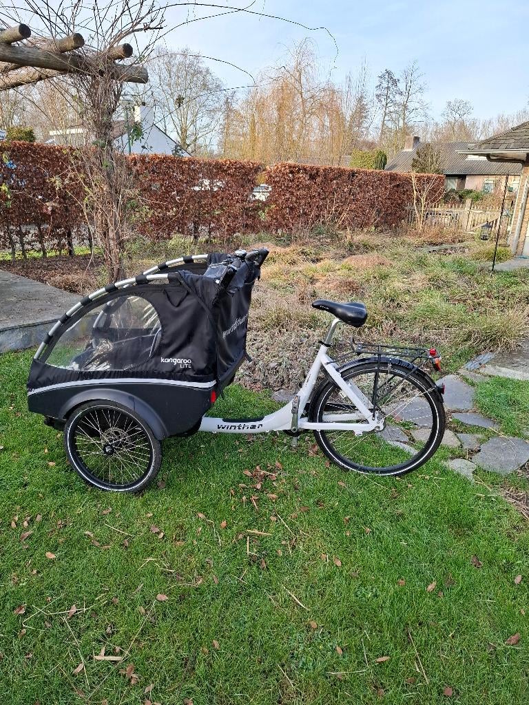 Winther Lite Kangero fiets voor 2 kinderen, Ophalen, Gebruikt, Winther